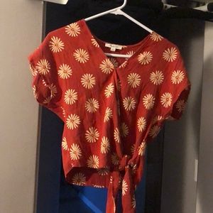 Madewell flower top